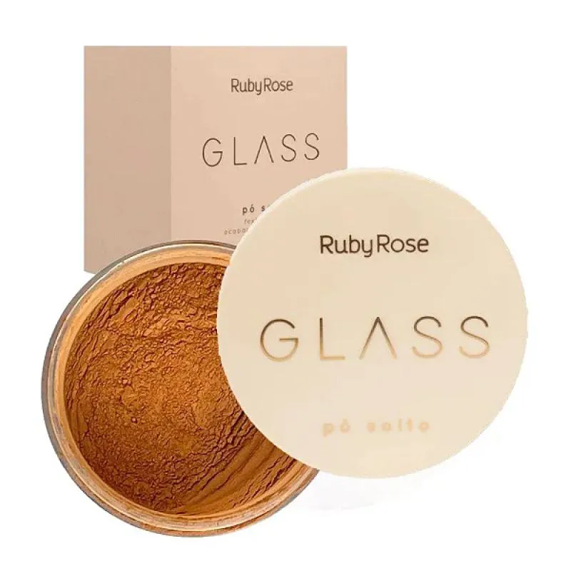 Pó FACIAL SOLTO GPM03 GLASS - RUBY ROSE