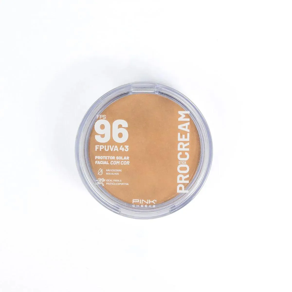 PRO CREAM PROTETOR SOLAR MULTIFUNCIONAL FPS96 FPUVA43 14G - PRO10 - PINK CHEEKS
