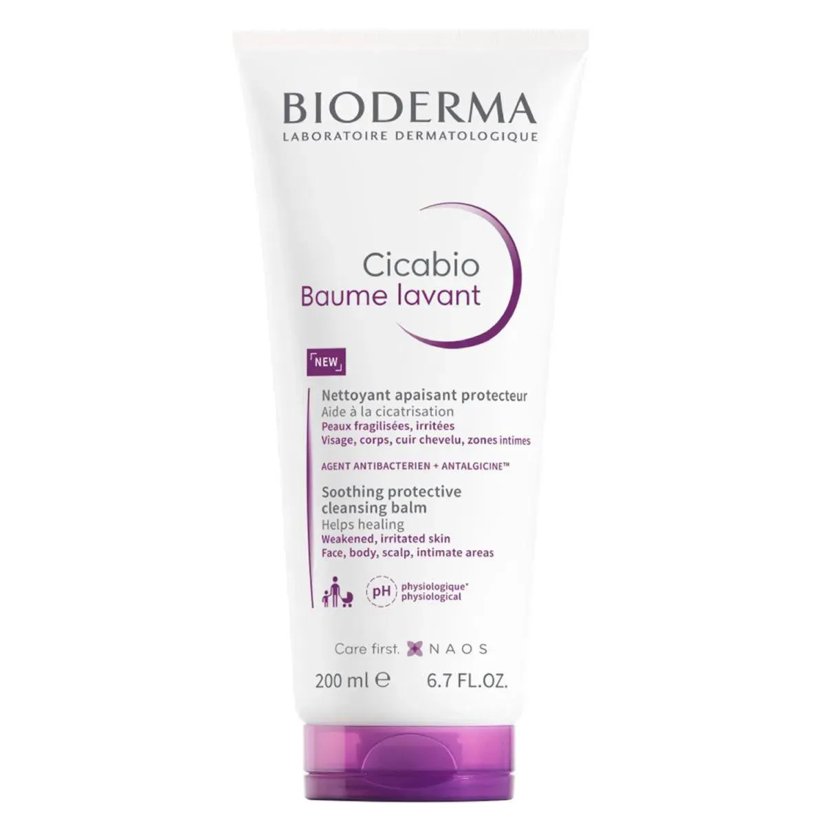 BIODERMA CICABIO BAUME LAVANT 200ML