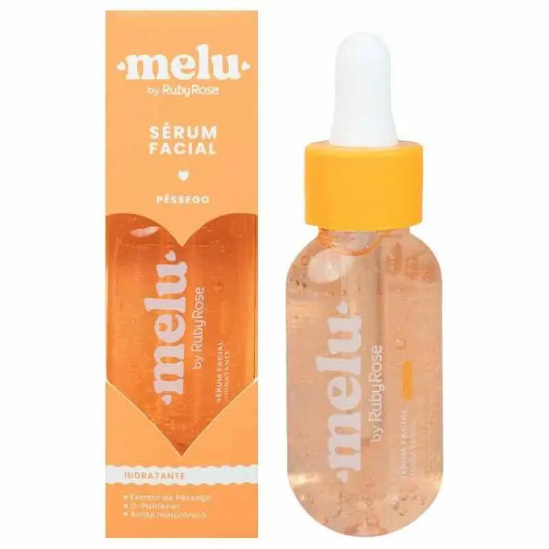 SéRUM FACIAL - MELU BY RUBY ROSE - PêSSEGO