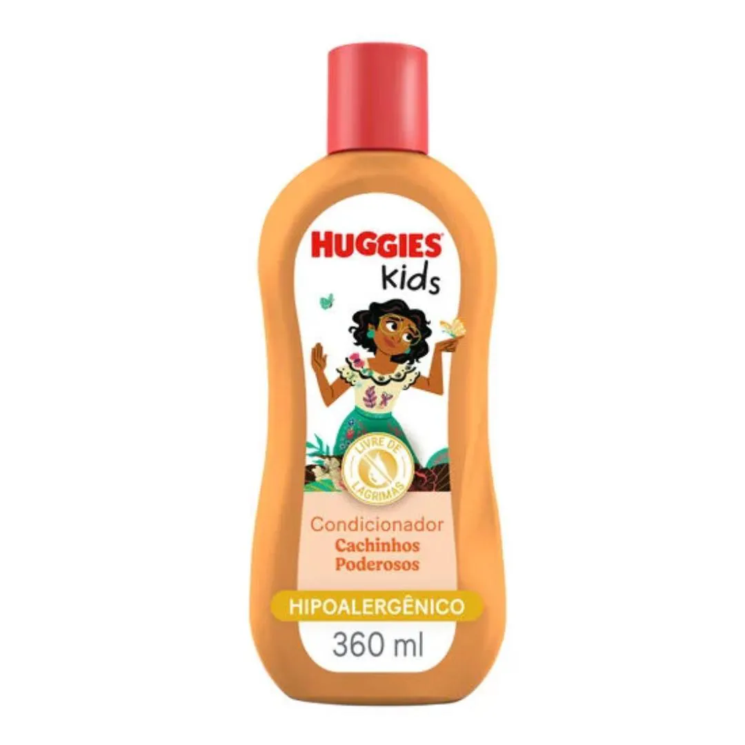 CONDICIONAOR HUGGIES KIDS  CACHINHOS PODEROSOS DE 360ML