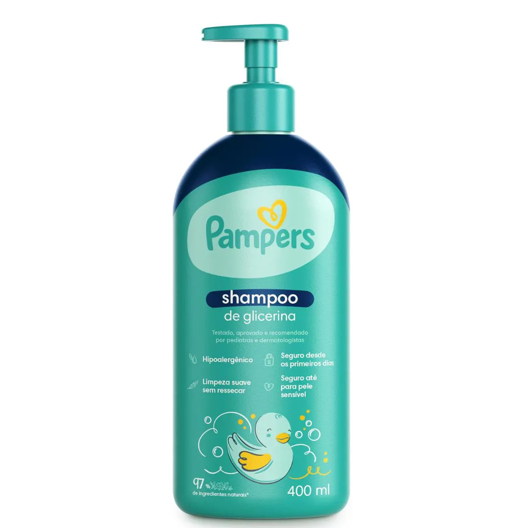 SHAMPOO PAMPERS DE GLICERINA,400ML