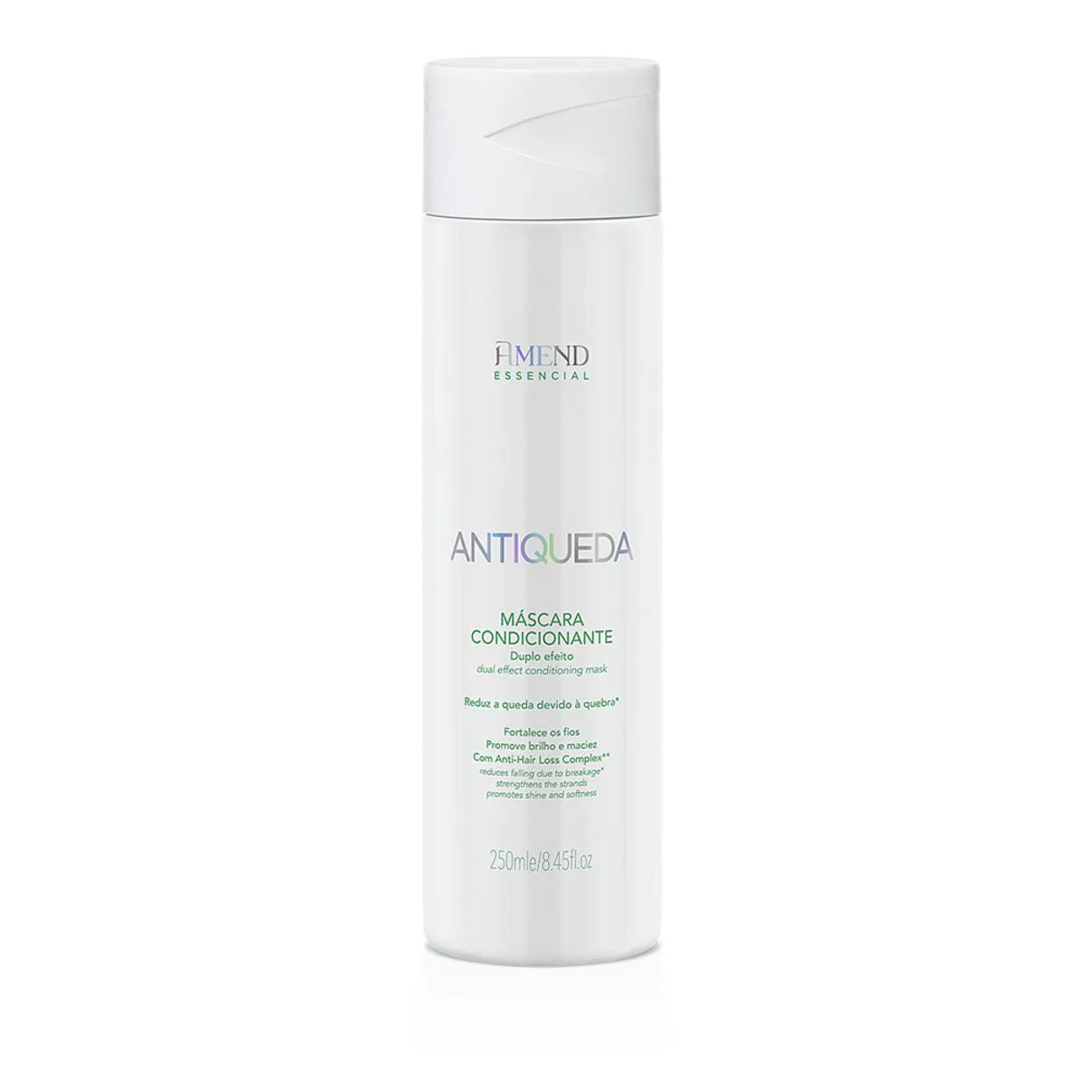 MáSCARA CONDICIONANTE DUPLO EFEITO ANTIQUEDA AMEND 250ML
