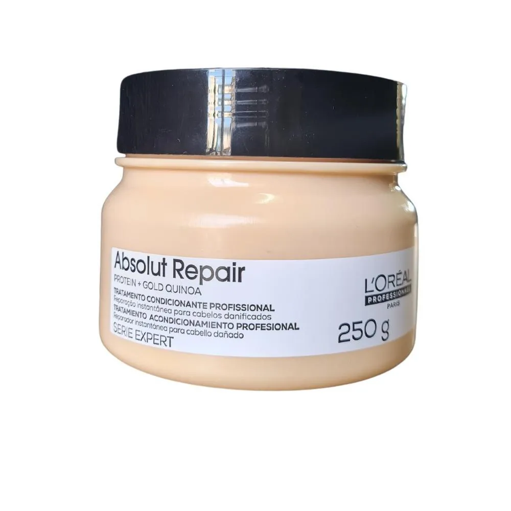 LORéAL PROFESSIONNEL SERIE EXPERT ABSOLUT REPAIR GOLD QUINOA + PROTEIN - MáSCARA CAPILAR 250ML