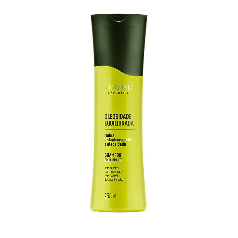 SHAMPOO EQUILIBRANTE AMEND OLEOSIDADE EQUILIBRADA 250ML
