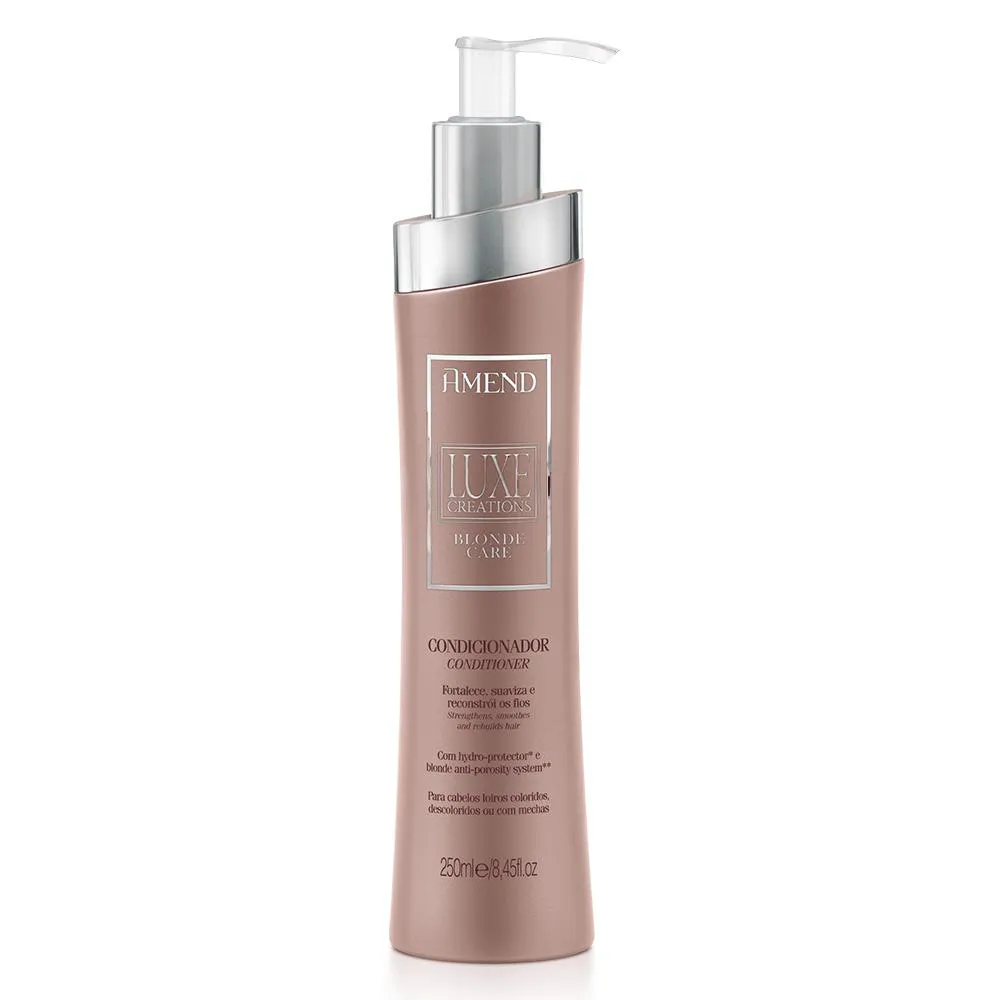 CONDICIONADOR LUXE CREATIONS BLONDE CARE AMEND 250ML