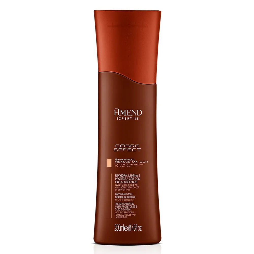 SHAMPOO REALCE DA COR COBRE AMEND EXPERTISE 250ML
