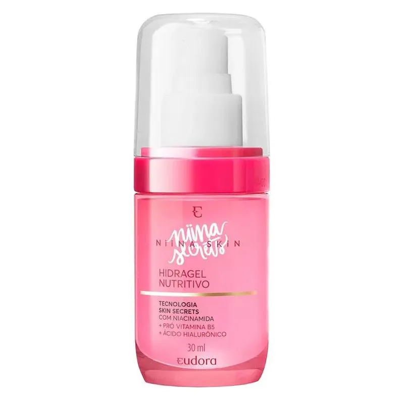 HIDRATANTE FACIAL EM GEL HIDRAGEL NIINA SECRETS BY EUDORA NIINA SKIN 30ML