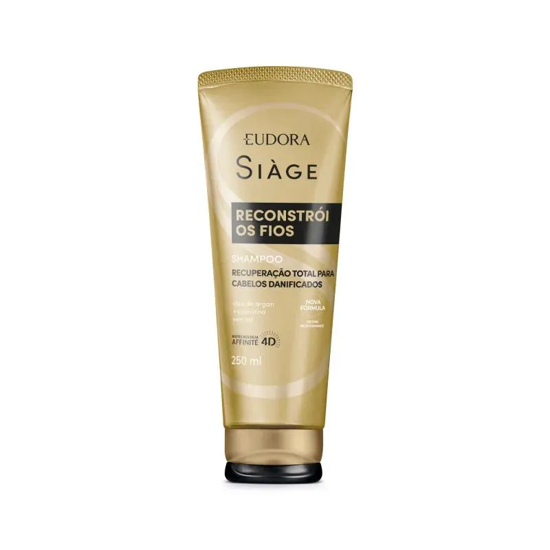 SHAMPOO RECONSTRóI OS FIOS EUDORA SIàGE 250ML