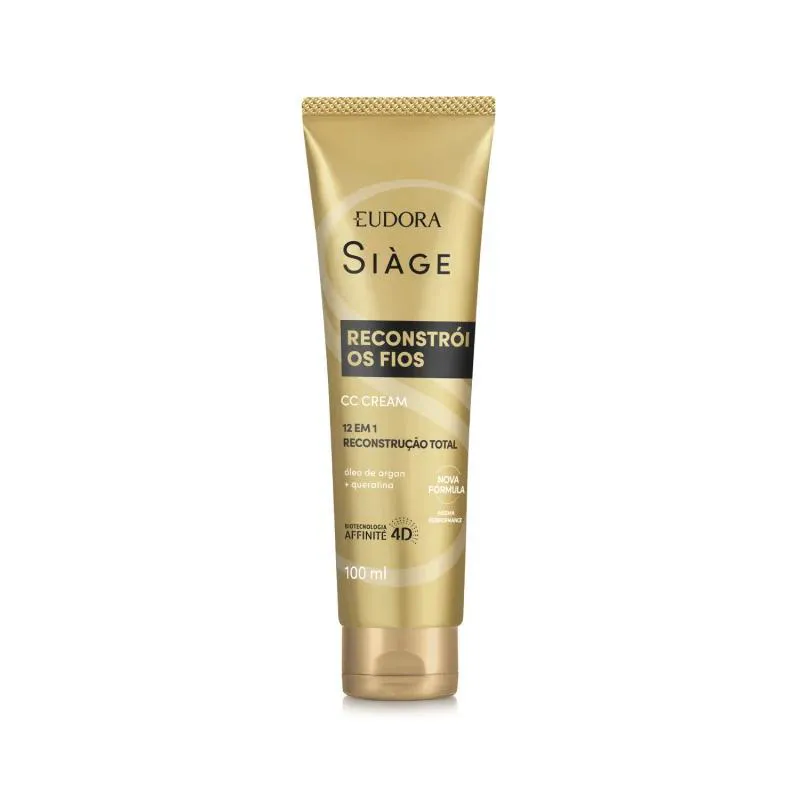 CC CREAM EUDORA SIàGE RECONSTRóI OS FIOS 100ML