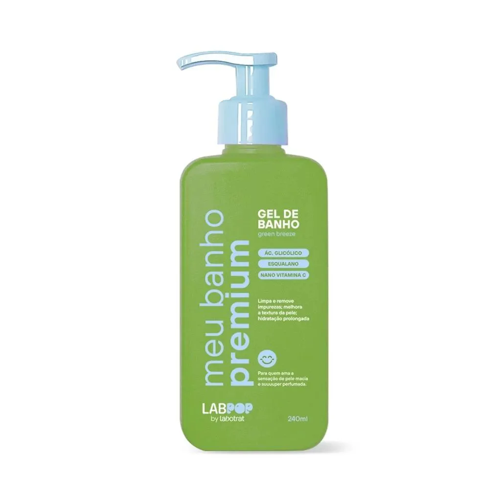 GEL DE BANHO GREEN BREEZE LABPOP BY LABOTRAT 240ML