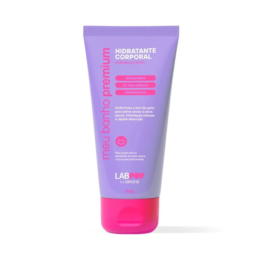 HIDRATANTE CORPORAL BUBBLEGUM WITCH LABPOP BY LABOTRAT 150G