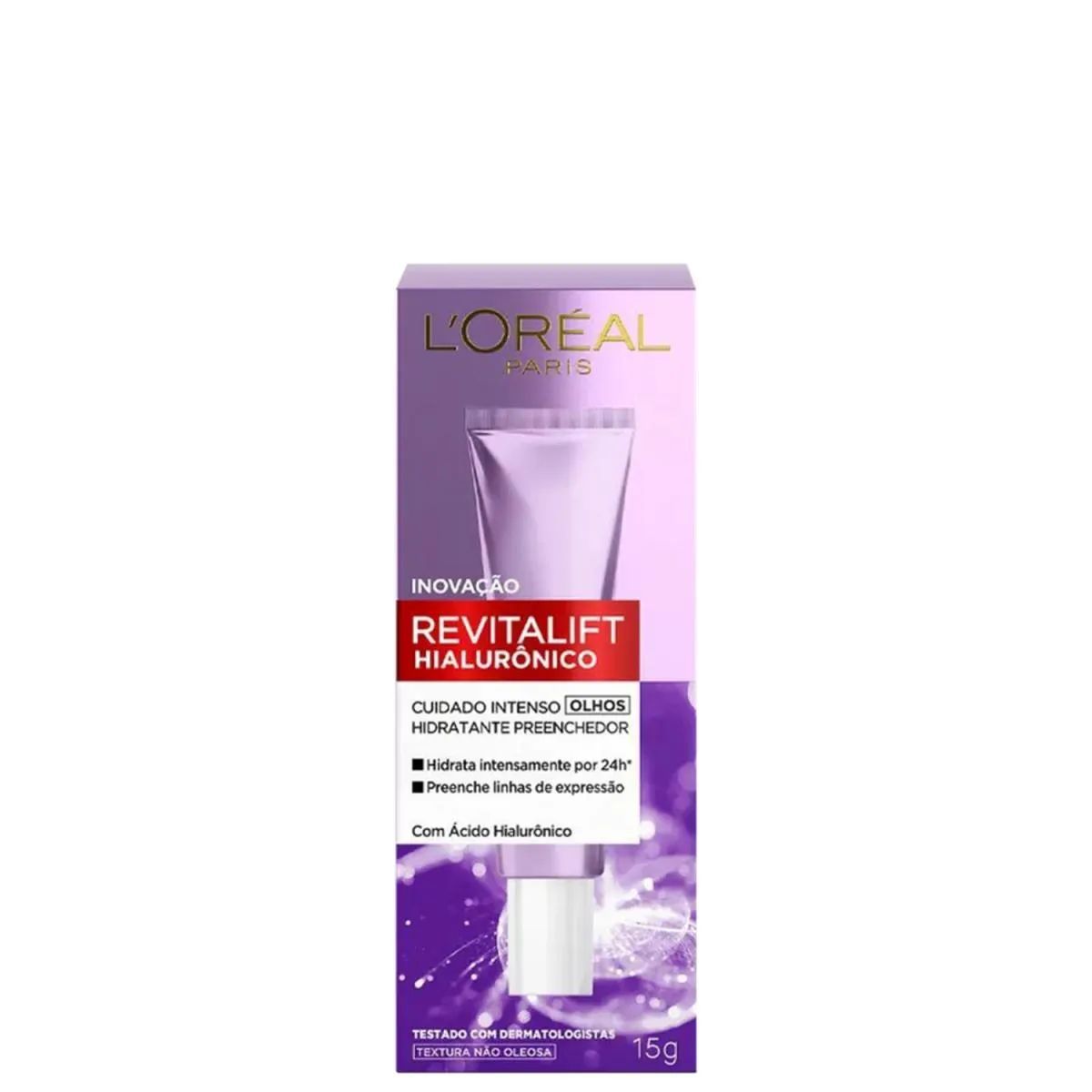 LORéAL PARIS REVITALIFT HIALURôNICO HIDRATANTE PREENCHEDOR CUIDADO INTENSO OLHOS 15G
