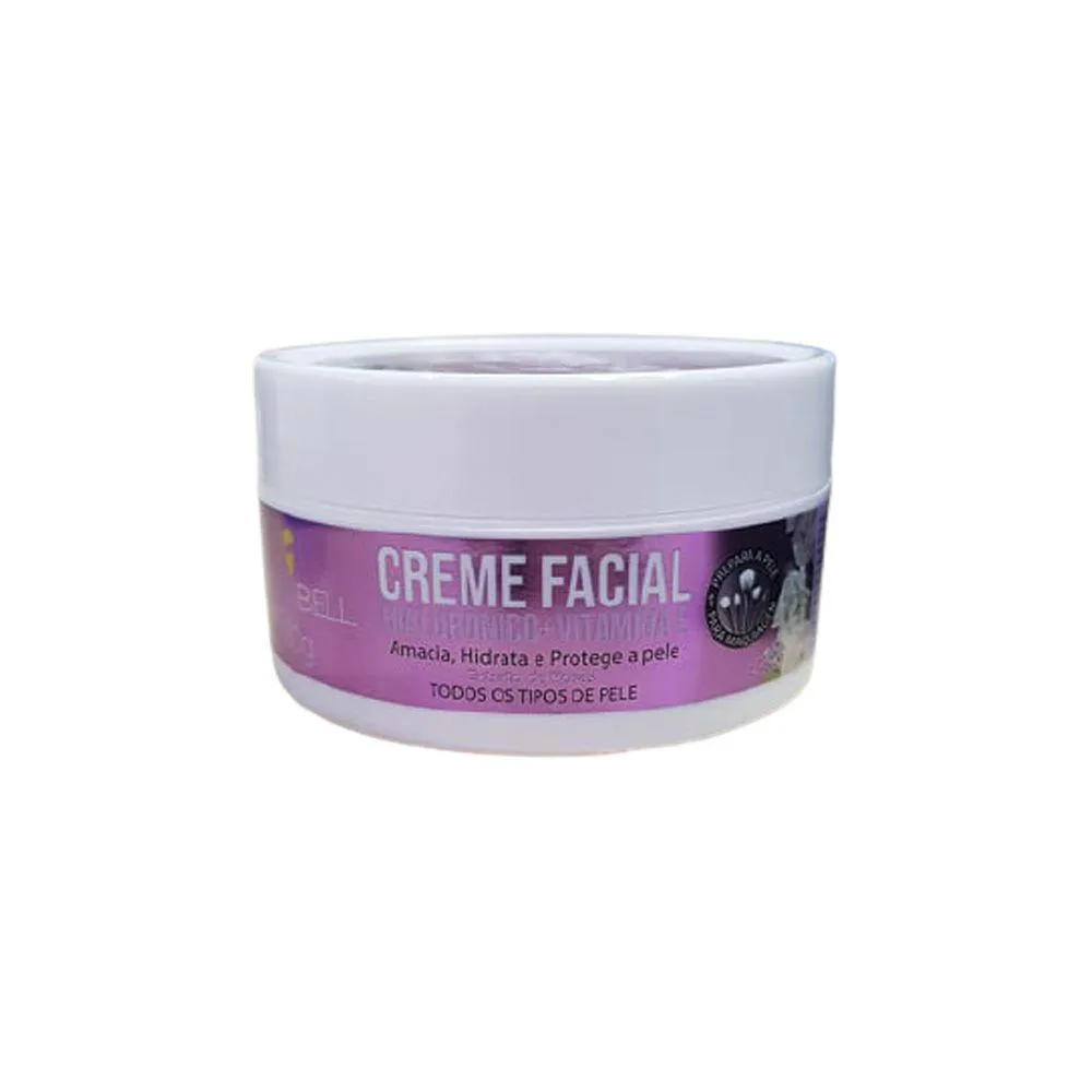 CREME DE HIDRATAçãO FACIAL ROSAS 80G HIDRABELL