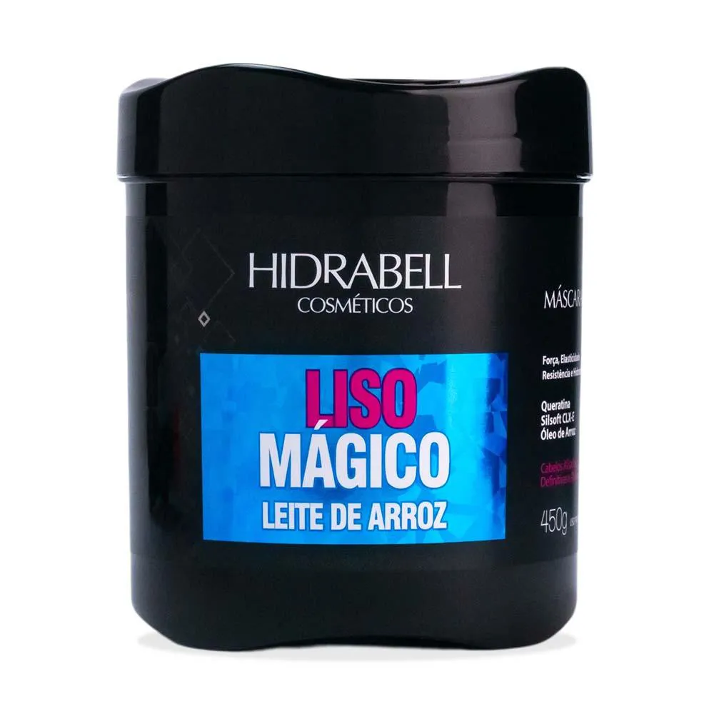 MáSCARA DE HIDRATAçãO LISO MáGICO 450G HIDRABELL