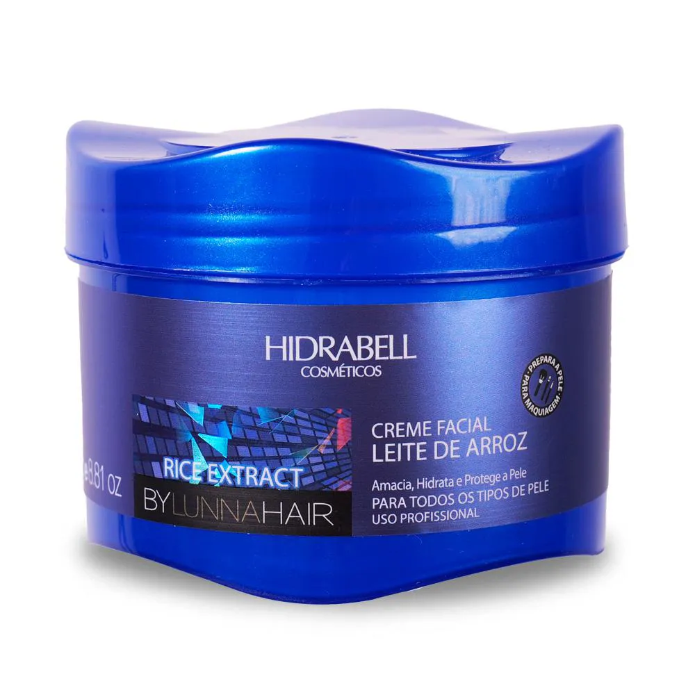 FACIAL LEITE DE ARROZ 250G HIDRABELL
