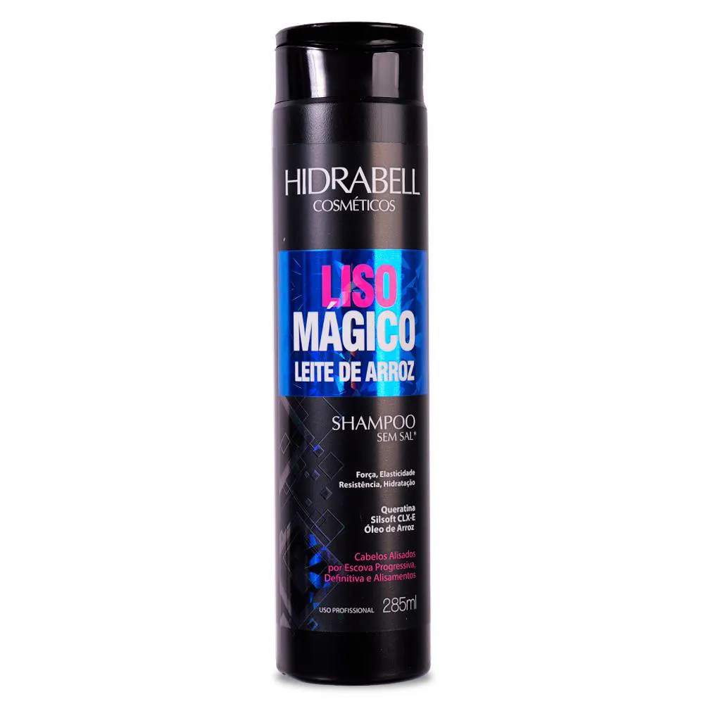 SHAMPOO LISO MáGICO 285ML HIDRABELL