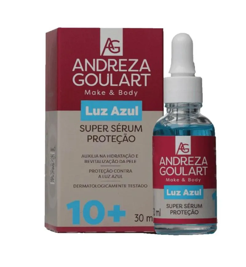 SUPER SéRUM PROTEçãO 10+ LUZ AZUL • ANDREZA GOULART