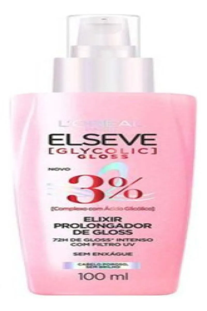 SéRUM ELIXIR LOREAL PARIS ELSEVE GLYCOLIC GLOSS - 100ML