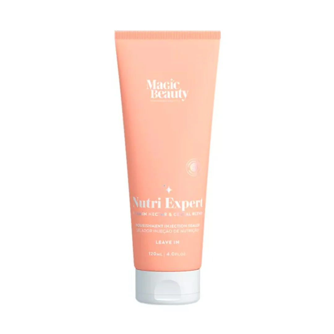 MAGIC BEAUTY NUTRI EXPERT VITAMIN NECTAR SELADOR INJEçãO DE NUTRIçãO LEAVE-IN 120ML