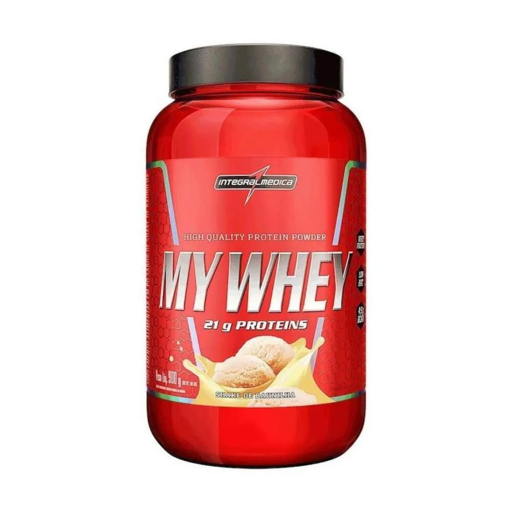 MY WHEY INTEGRALMEDICA BAUNILHA 900G