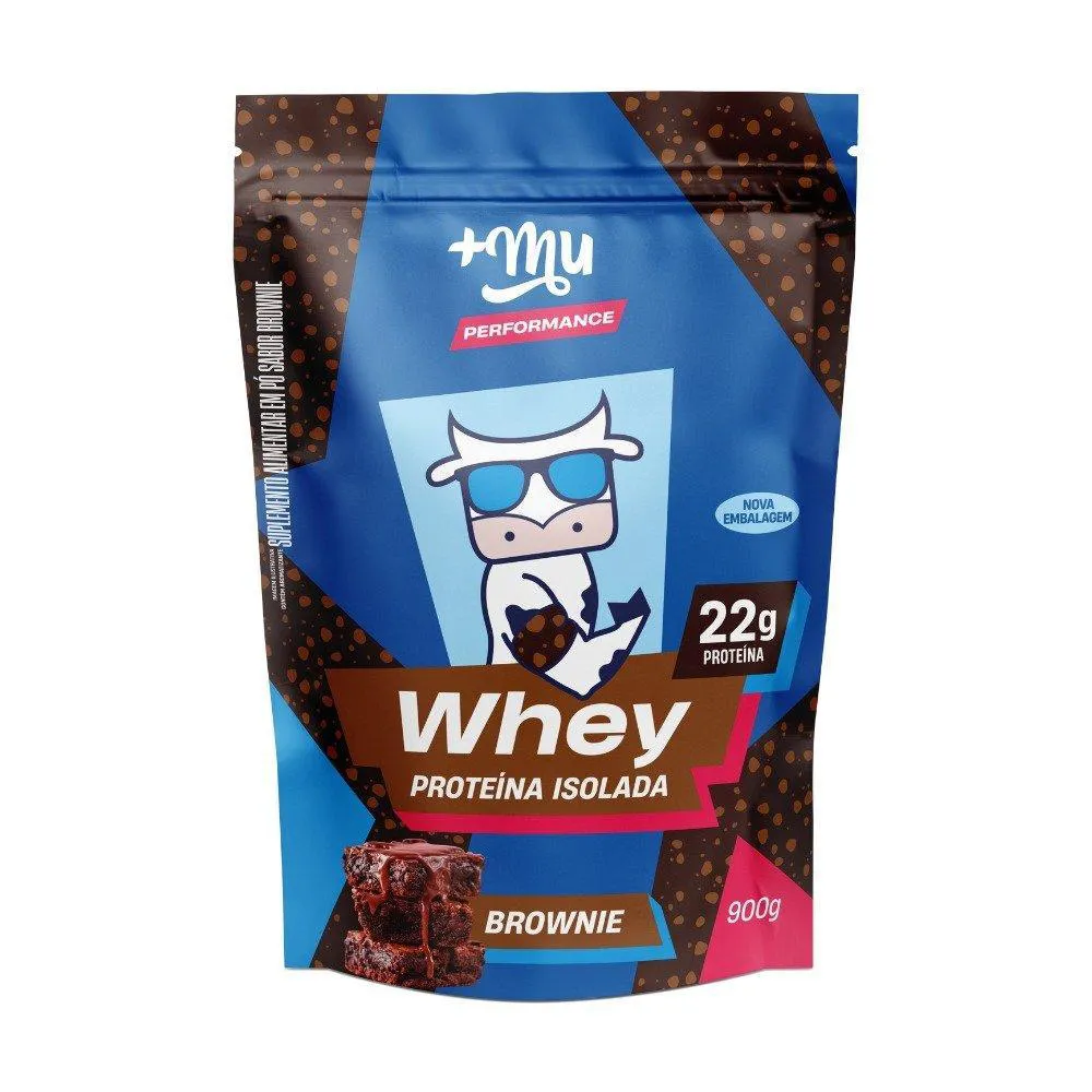 PROTEINA MAIS MU MUKE BROWNIE REFIL 900G