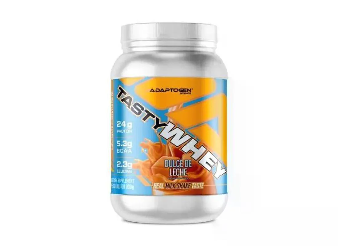 TASTY WHEY 3W ADAPTOGEN DULCE DE LECHE 900G