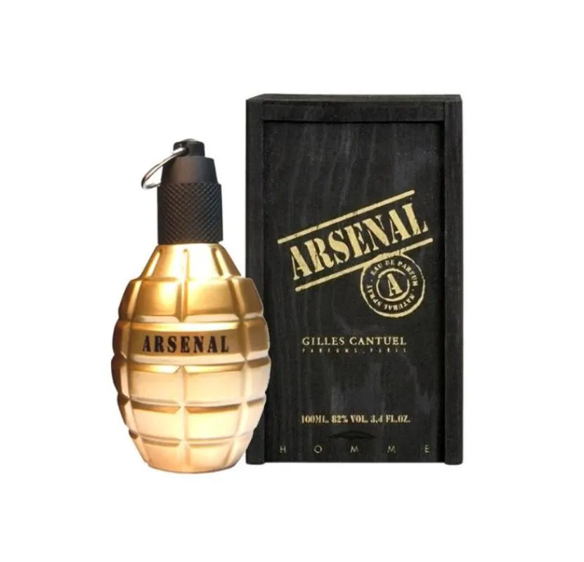 GILLES CANTUEL ARSENAL GOLD EAU DE PARFUM 100ML MASCULINO