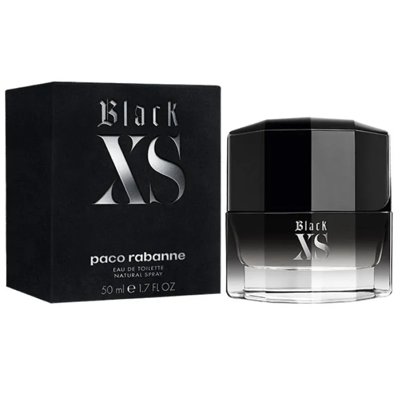 PACO RABANNE BLACK XS EAU DE TOILETTE 50ML MASCULINO