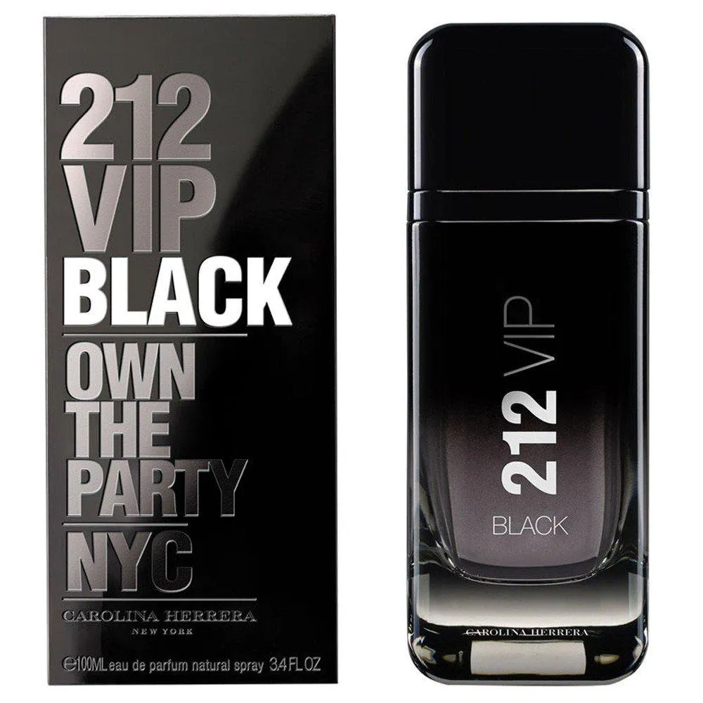 CAROLINA HERRERA 212 VIP BLACK EAU DE PARFUM 100ML MASCULINO