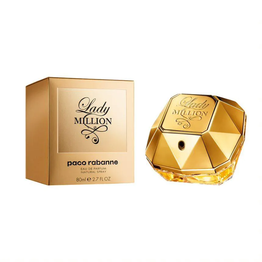 PACO RABANNE LADY MILLION EAU DE PARFUM 80ML FEMININO