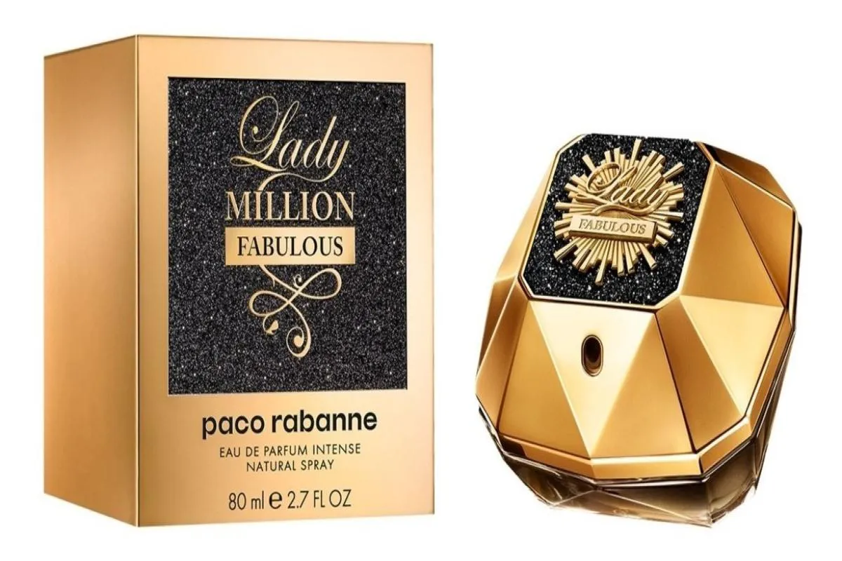 PACO RABANNE LADY MILLION FABULOUS 80ML FEMININO