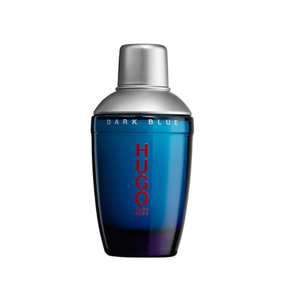 DARK BLUE HUGO BOSS EAU DE TOILETTE MASCULINO-75 ML