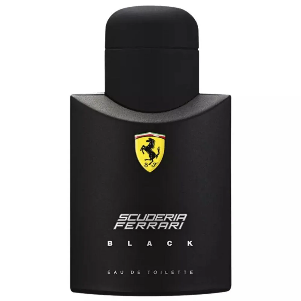 FERRARI BLACK EAU DE TOILETTE MASCULINO-125 ML
