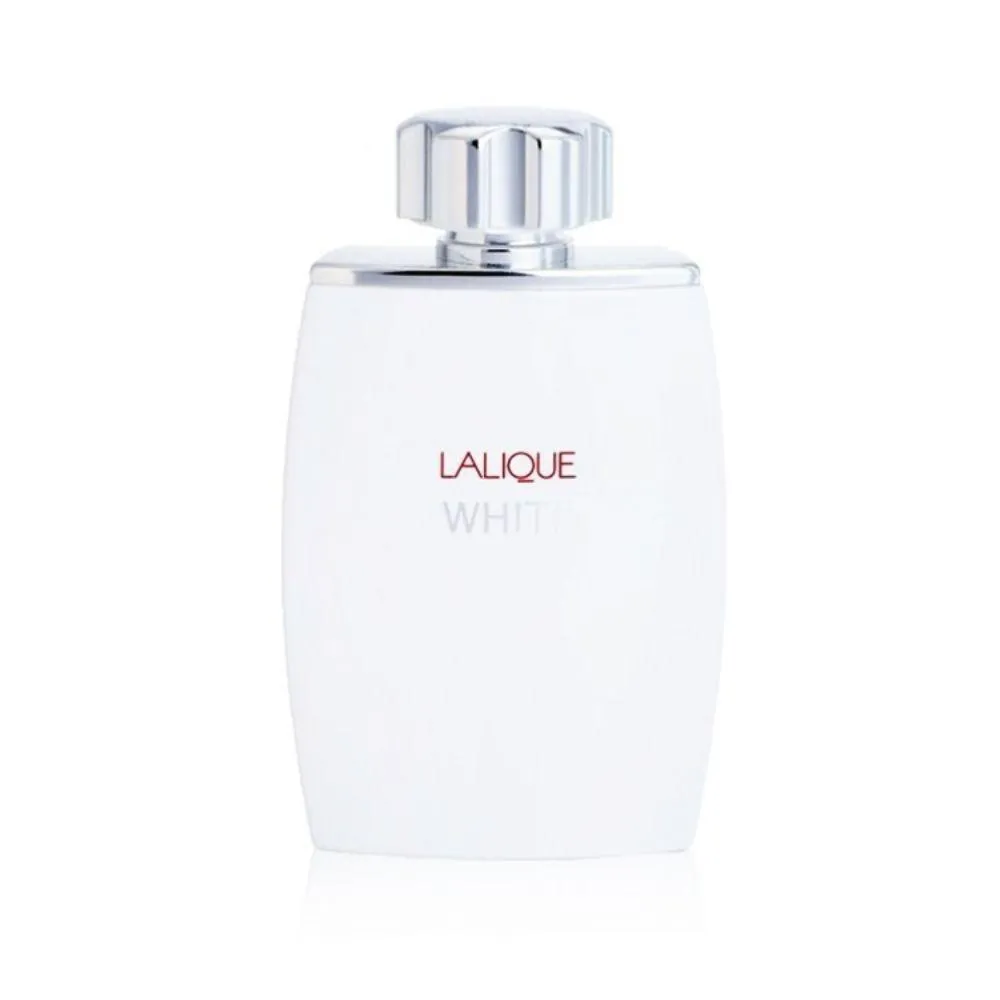 WHITE POUR HOMME LALIQUE EAU DE TOILETTE MASCULINO-125 ML