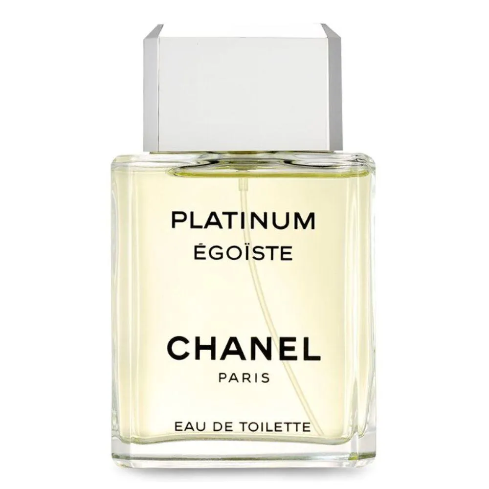 ÉGOISTE PLATINUM CHANEL EAU DE TOILETTE MASCULINO -100 ML