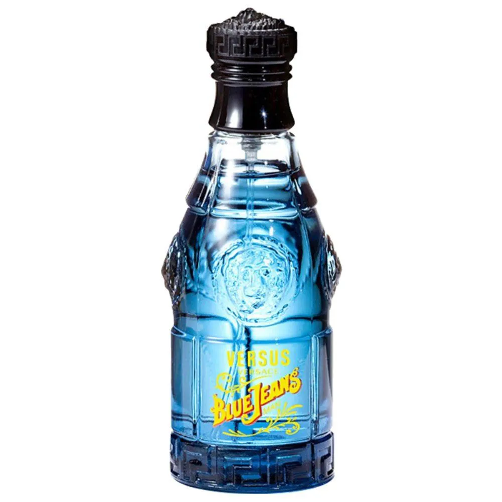 VERSUS BLUE JEANS MAN VERSACE EAU DE TOILETTE MASCULINO-75 ML