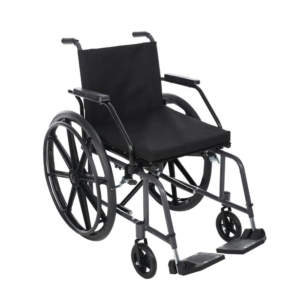 CADEIRA DE RODAS PRáTICA 44CM 100KG PNEU MACICO PROLIFE