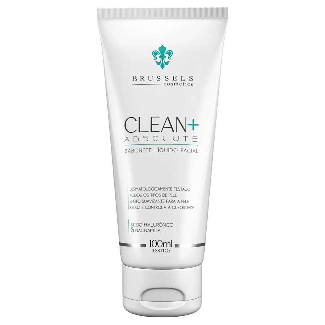 SABONETE LíQUIDO FACIAL CLEAN+ ABSOLUTE 100ML