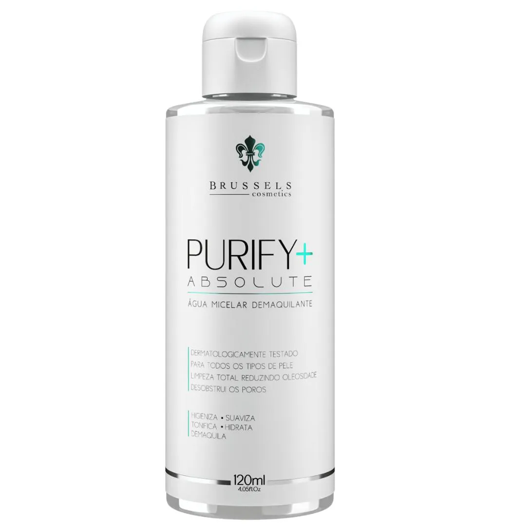 ÁGUA MICELAR DEMAQUILANTE PURIFY+ ABSOLUTE 120ML