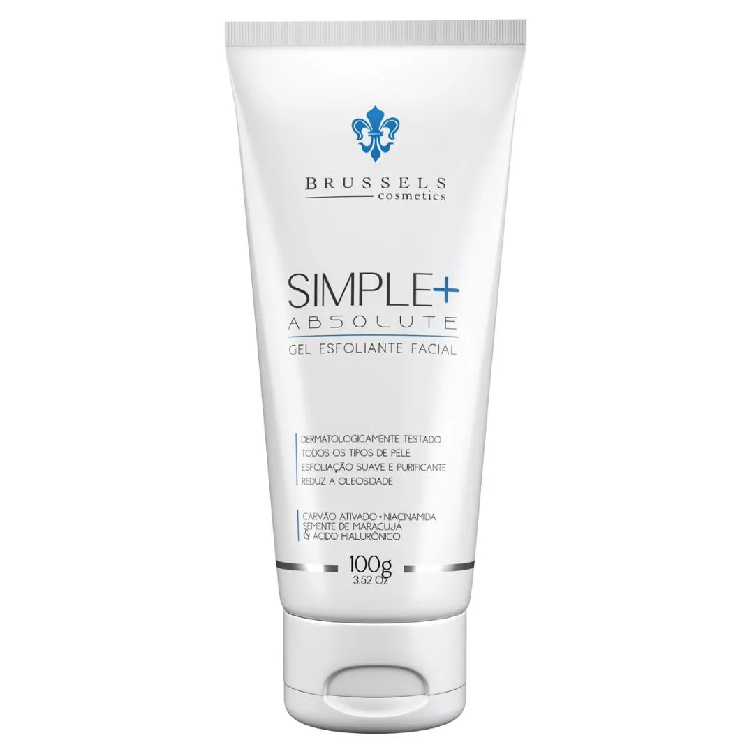 GEL ESFOLIANTE FACIAL SIMPLE+ ABSOLUTE 100G