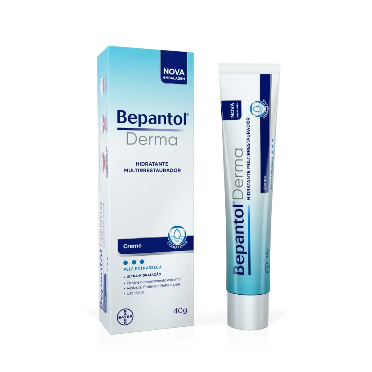 BEPANTOL DERMA CREME HIDRATANTE MULTIRRESTAURADOR - 40G
