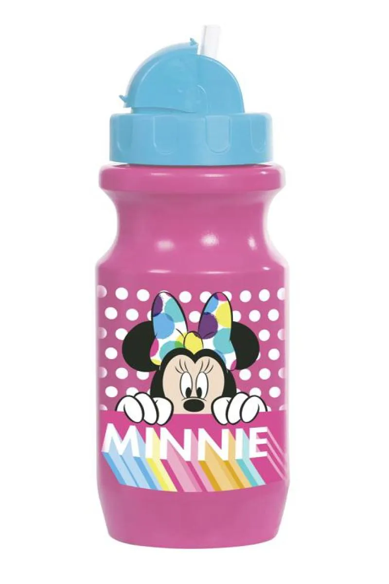 COPO DE TRANSIçãO INFANTIL COM BICO RETRáTIL MINNIE DISNEY 580ML