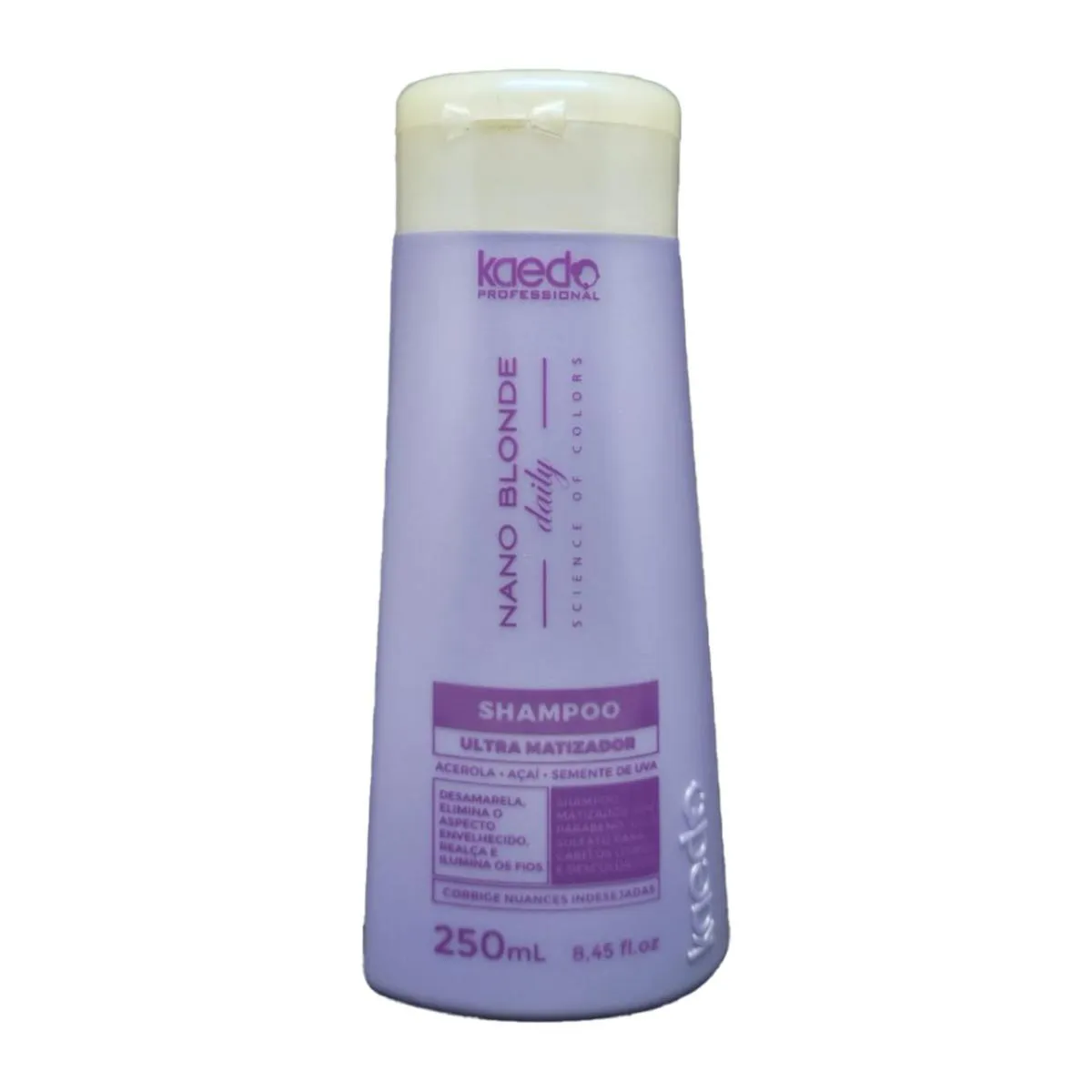 KAEDO PROFESSIONAL NANO BLONDE DAILY SHAMPOO MATIZADOR 250ML