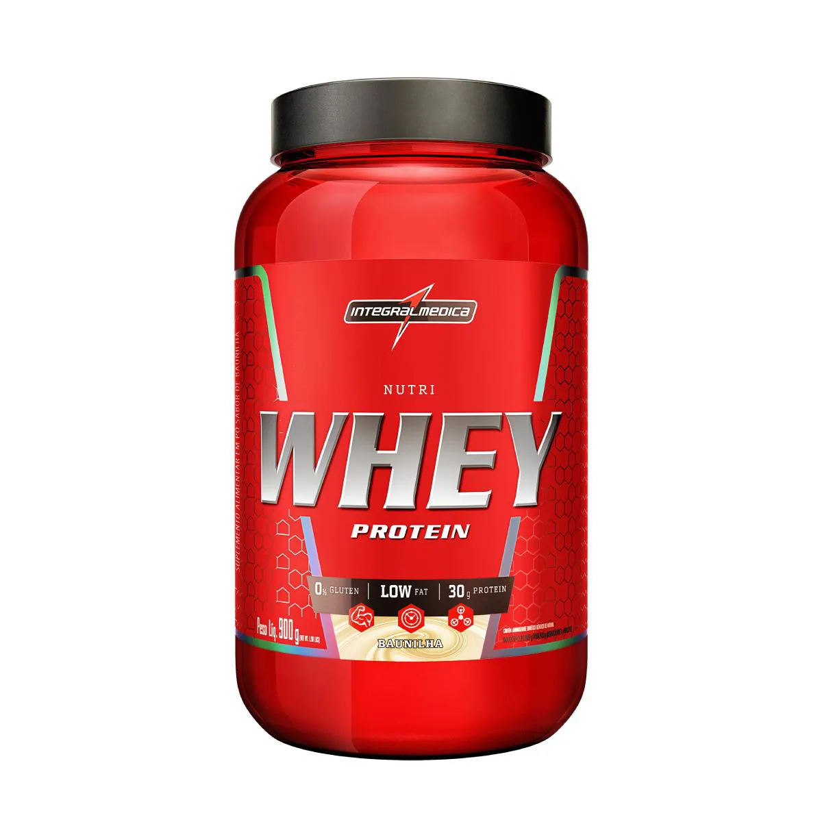 Nutri Whey Protein Integralmedica Baunilha 900g