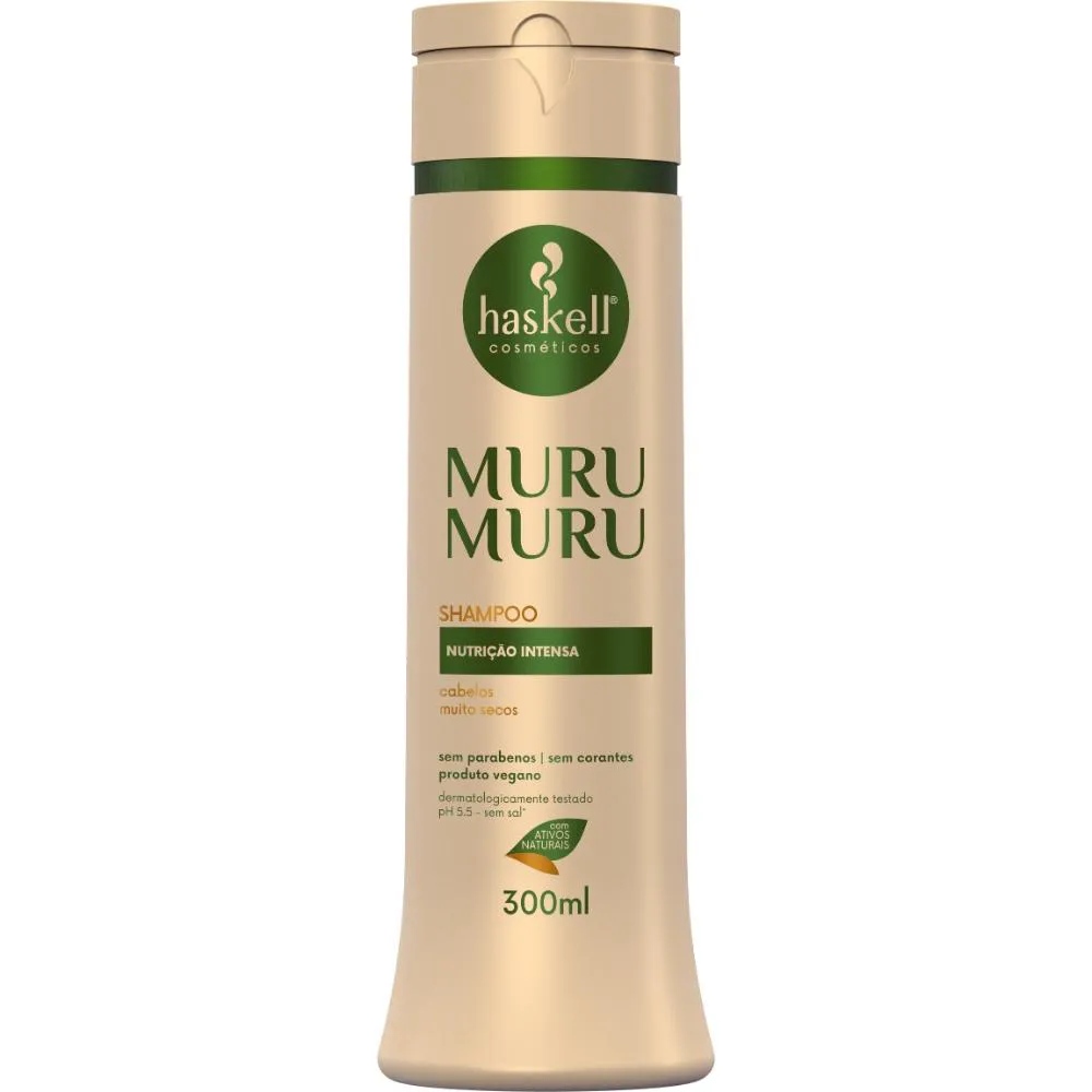 SHAMPOO HASKELL MURUMURU NUTRIçãO INTENSA 300 ML