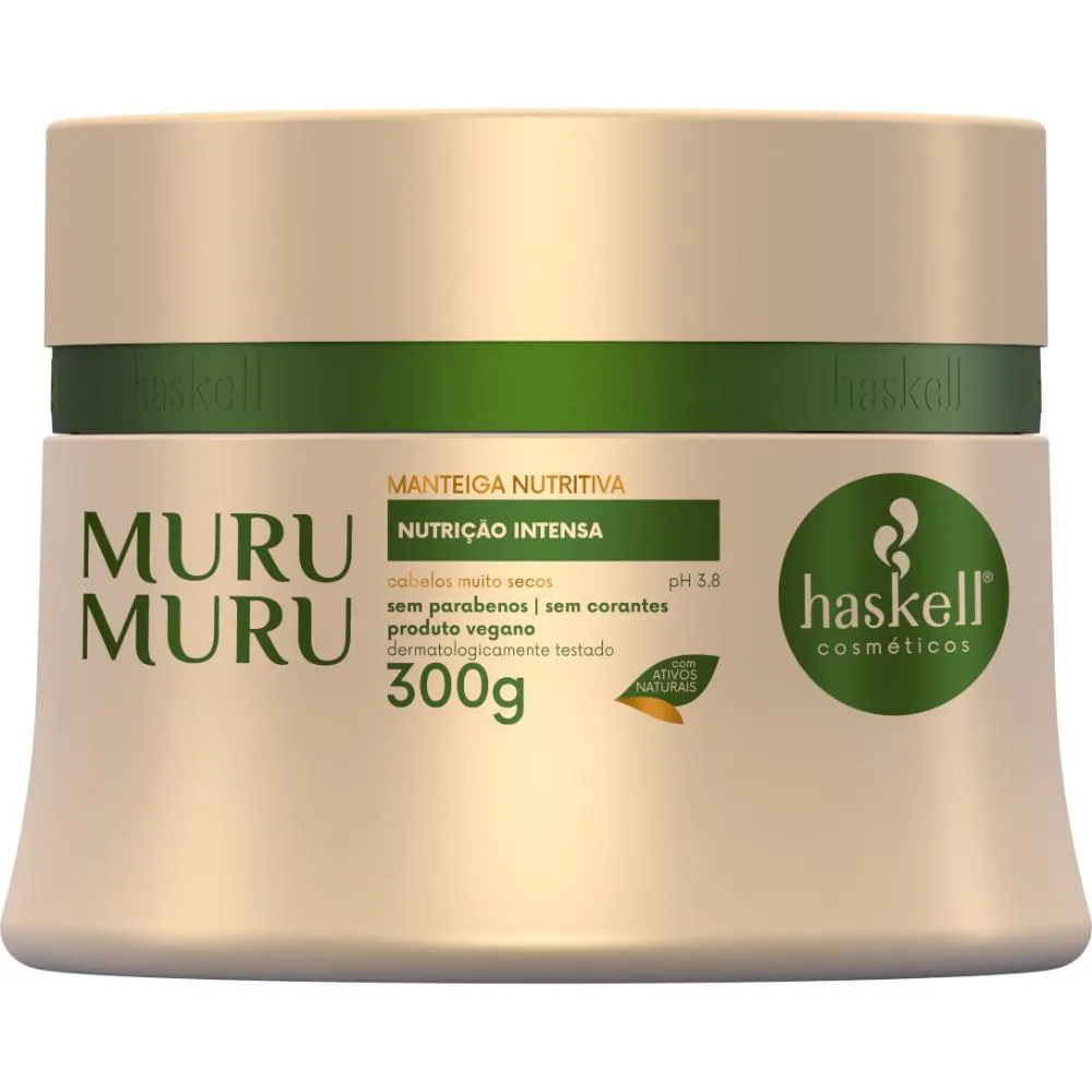 MASCARA HASKELL MURUMURU NUTRIçãO INTENSA 300 ML