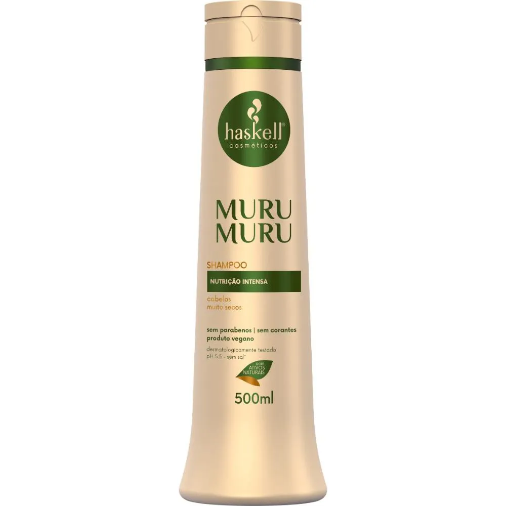 SHAMPOO HASKELL MURUMURU NUTRIçãO INTENSA 500 ML