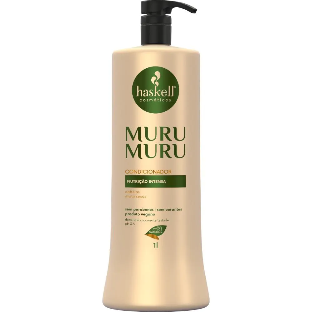 CONDICIONADOR HASKELL MURUMURU NUTRIçãO INTENSA 1 LITRO