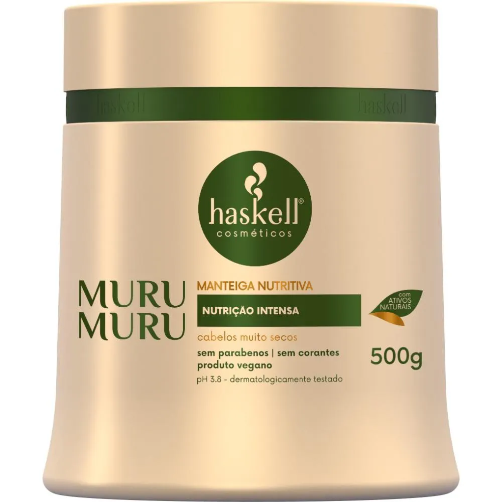 MASCARA HASKELL MURUMURU NUTRIçãO INTENSA 500 ML